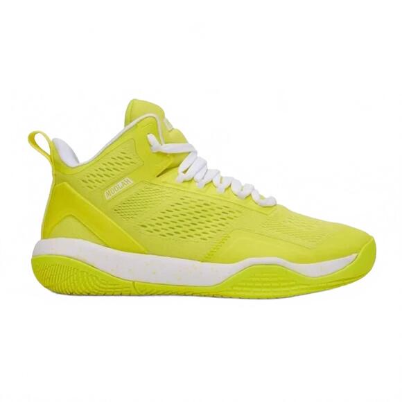 NEW MOOLAH women's shoes neovolt pro mid highlight tape sneakers in green/yellow